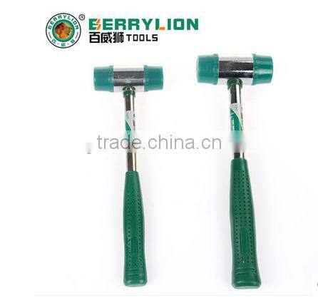 Berrylion High Quality Rubber Hammer 25-40Z Rubber Hammer with Steel Handle