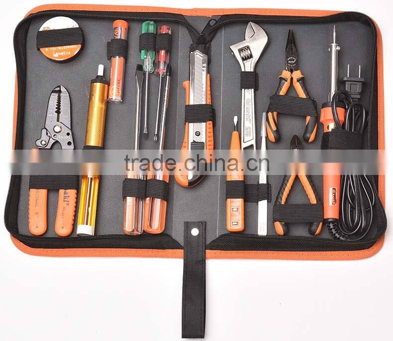 AK-9830 high quality 15pcs electronic tool set