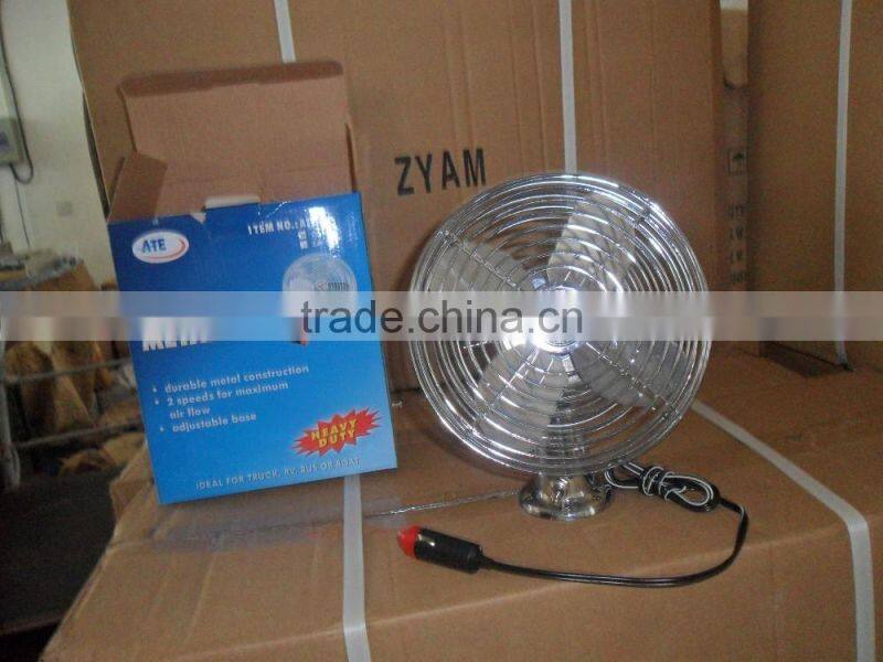 DC 12v / 24v Clip Car Fan With Swith By Ningbo