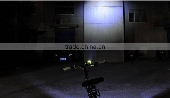 USB Rechargeable Front Headlamp Headlight Silicone Bike Light