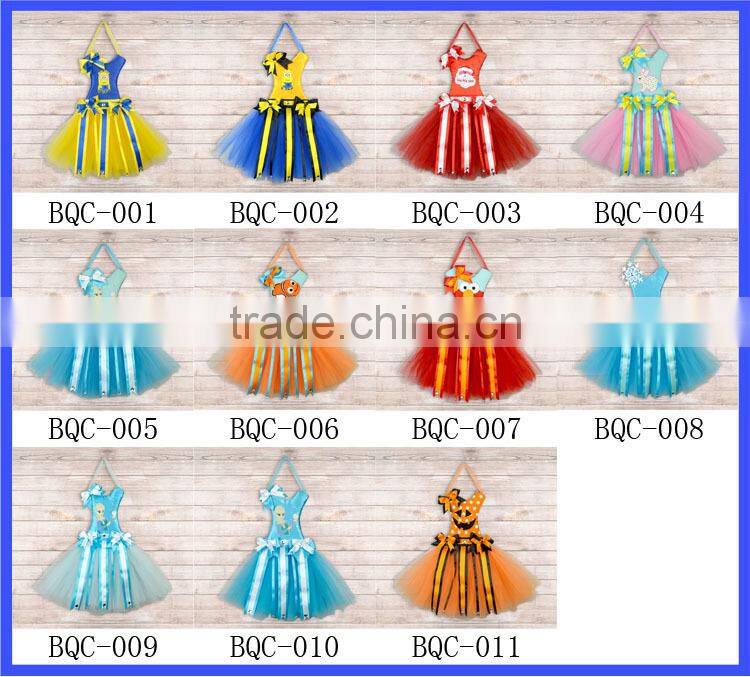 2014 Fashion Snowflake Pattern Tutu Bow Holder with Blue Tulle Ideal Gift and Home Decoration
