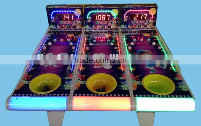 2017 most popular prize machine Roly-poly children game machine 3 players for sale