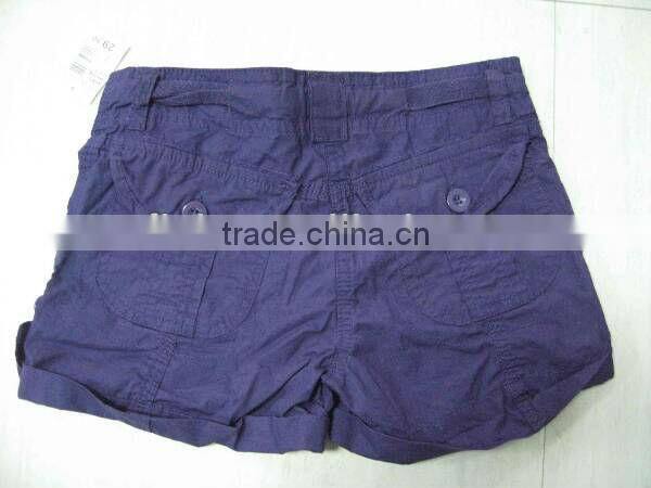 2017 New Fashion 100% Cotton Fabric Girl Shorts