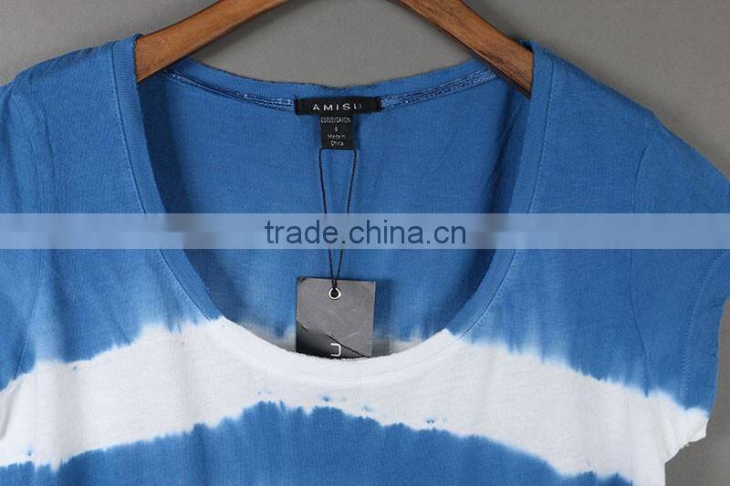 Girls fashion tie dye t-shirt /tie dye blouse/tie dye tank top