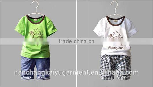 Wholsale good cheapest boy kids custom printed T shirt