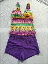 Hot sale low price swim wear suits in stock for muslin women