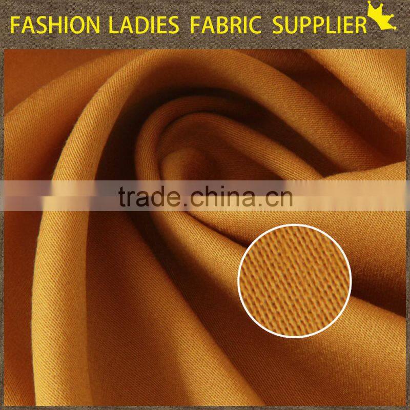 solid spandex sateent rayon fabric