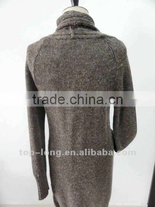 Fashion long cardigans for women knitwear for camel