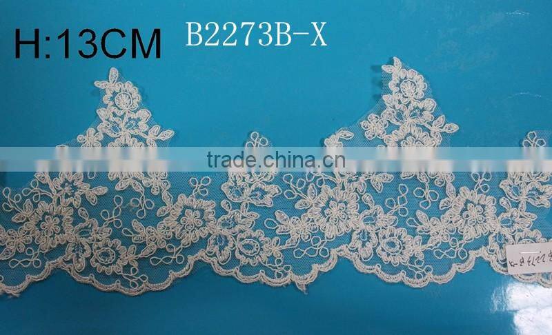 wholesale african Crochet Decorative guipure Cotton Lace Trim