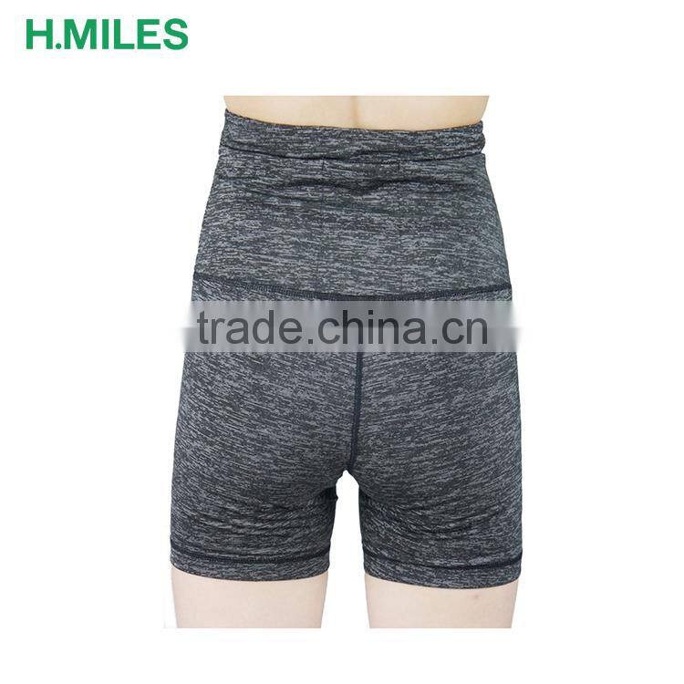 Ladies Elastic Jogging tight gym high wasit yoga shorts