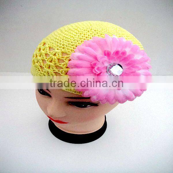 Soft newborn kids hats to decorate