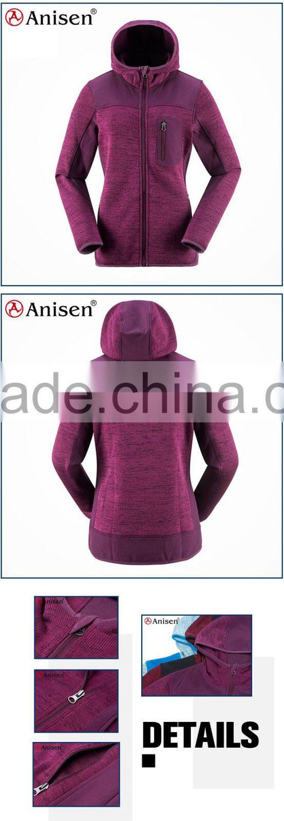factory outlet joint slim sweater fleece women jackets