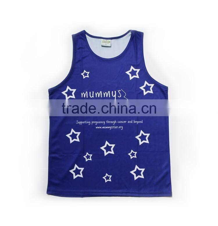 Sublimated Triathlon Running Vest Custom Designed