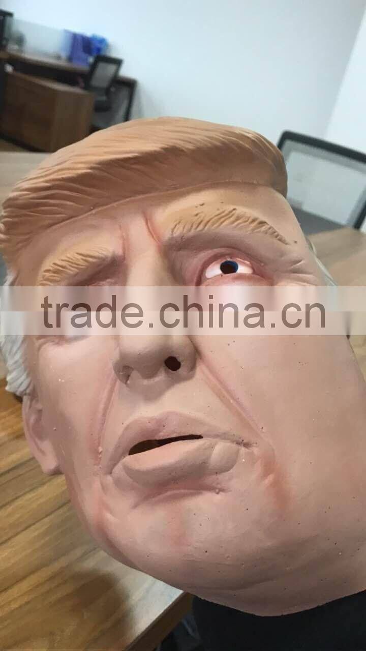 latex trump mask , halloween trump mask
