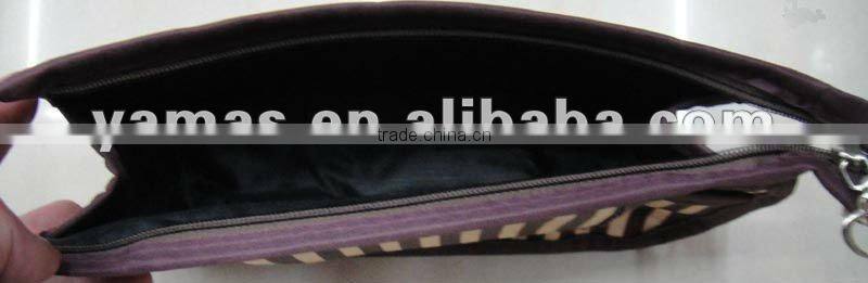Fashion Lady popular stripe cosmetic bag