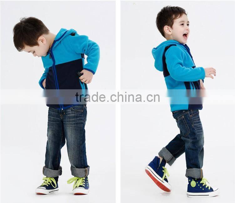 polar jacket Childrens Boys coat casual long sleeved coat 2016 spring tide kids jackets kids coat