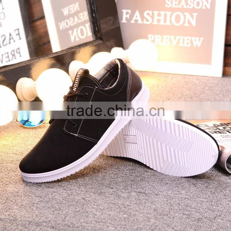 Cheap wholesale price summer breathable PU casual mens shoes