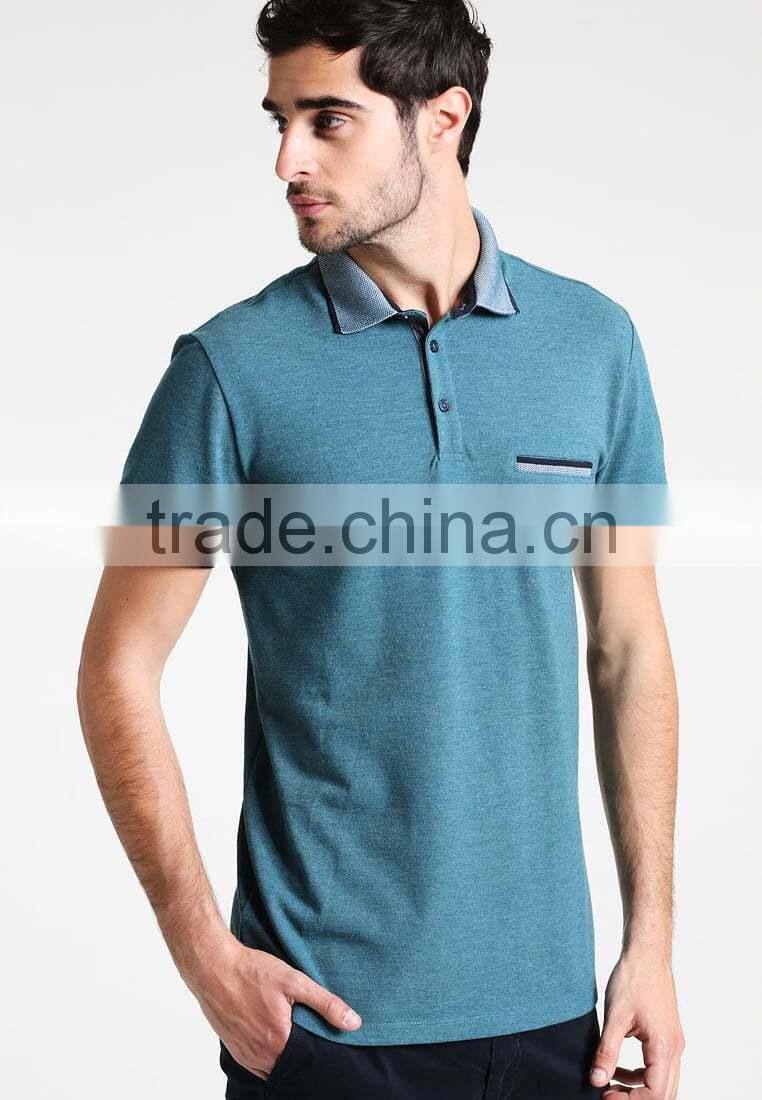 MGOO New Model Slim Fit Quick Dry Golf Shirt Men Three Buttons Pique Polo Shirts Wholesale