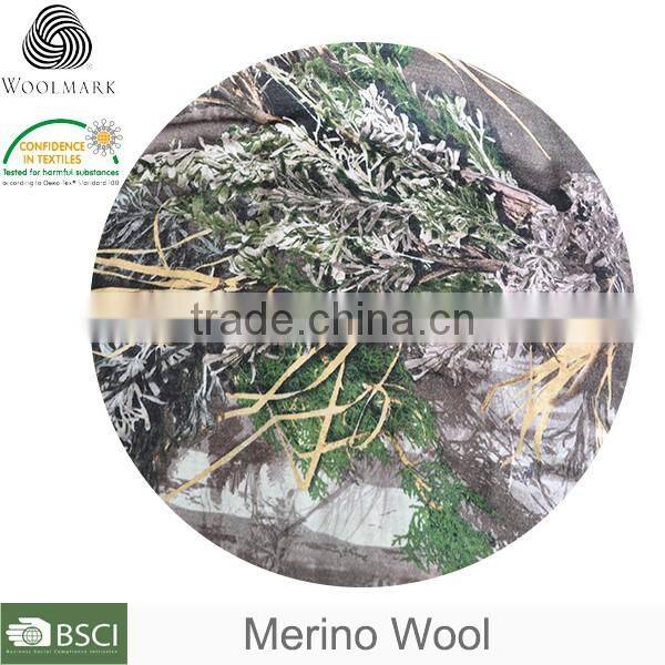 Soft dyed polyester woven fabric wool tencel fabric wholesale