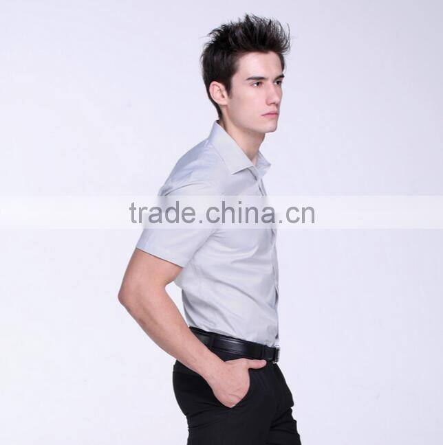 Hot sale Juqian simple iron italian twill man shirt/white quality man shirt