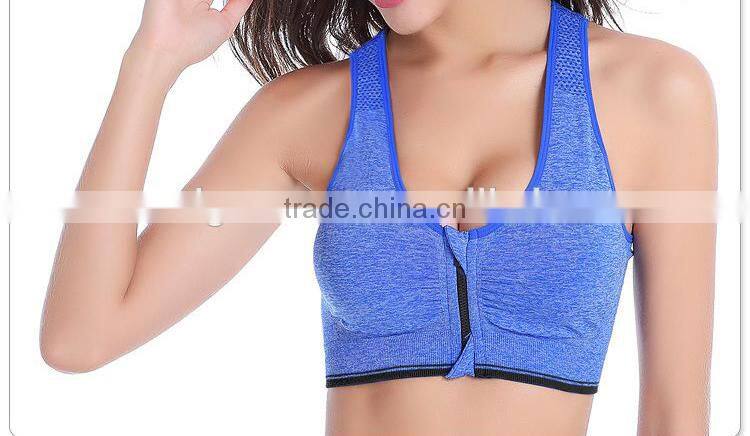 New arrivial padded sexy seamless yoga sport brayoga bra