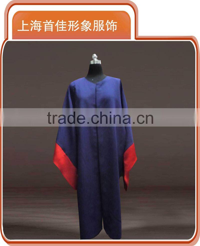 doctor graduation gown, graduation apparel, doctor's gown