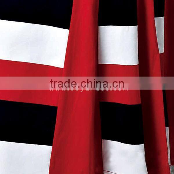 Custom summer casual long design nightwear women striped pajamas