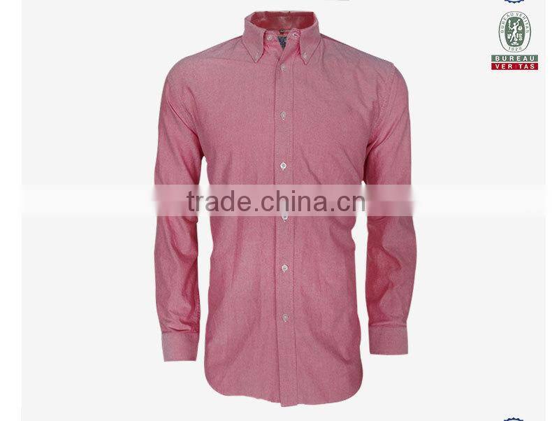2017 slim fit flannel new model shirts for men with button down collar