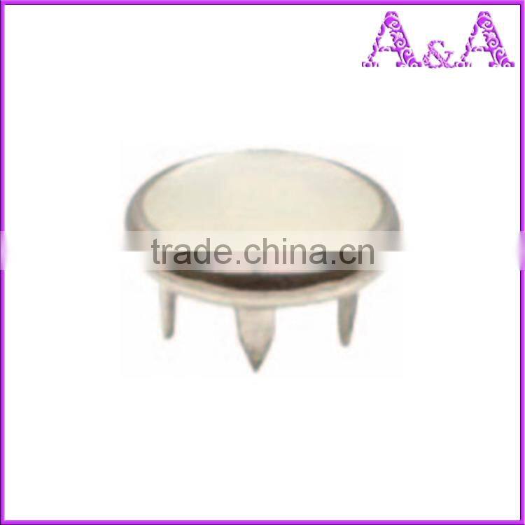 PRB6397a silver metal ring snap button