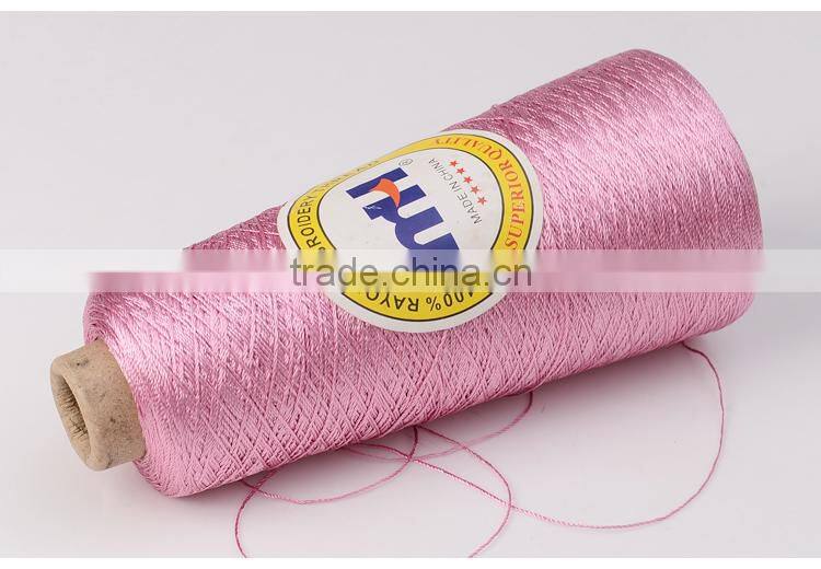 100% Viscose rayon embroidery thread