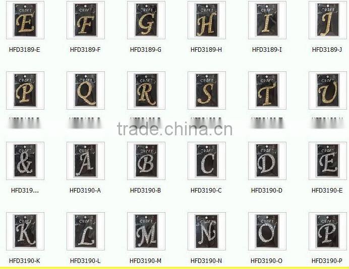 Fashion iron on letters wholesale for t shirt high quality