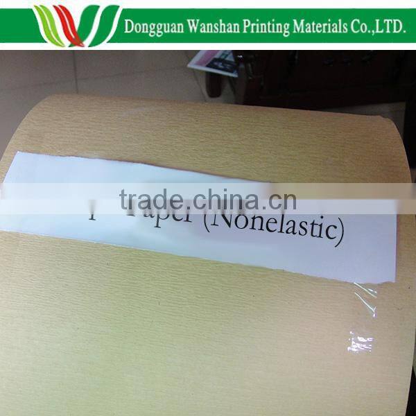 White/brown crepe paper roll, 80 gsm kraft paper, 300 meters per craft paper roll