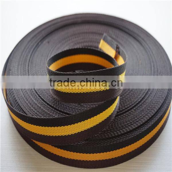 Color jacquard webbing for bag strap