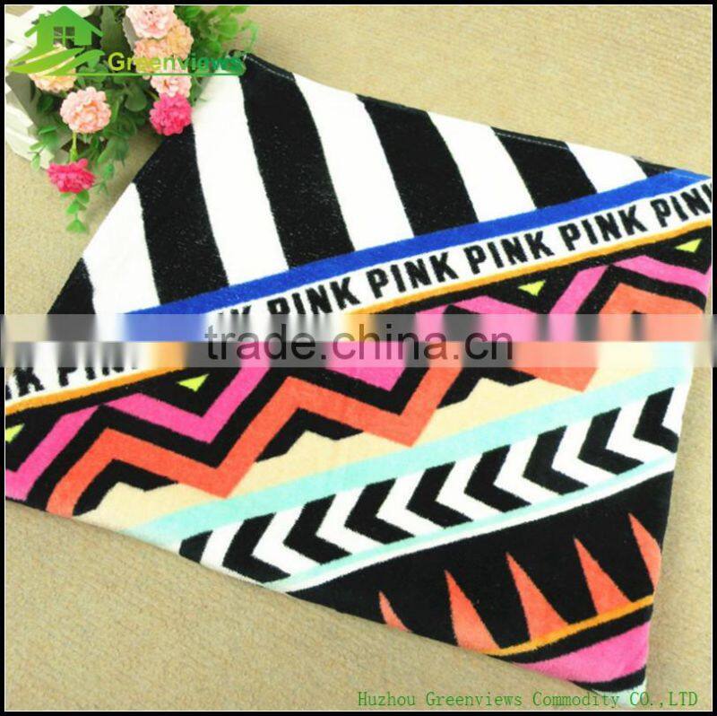 China manufacturer cotton printed beach towel beach towel boho