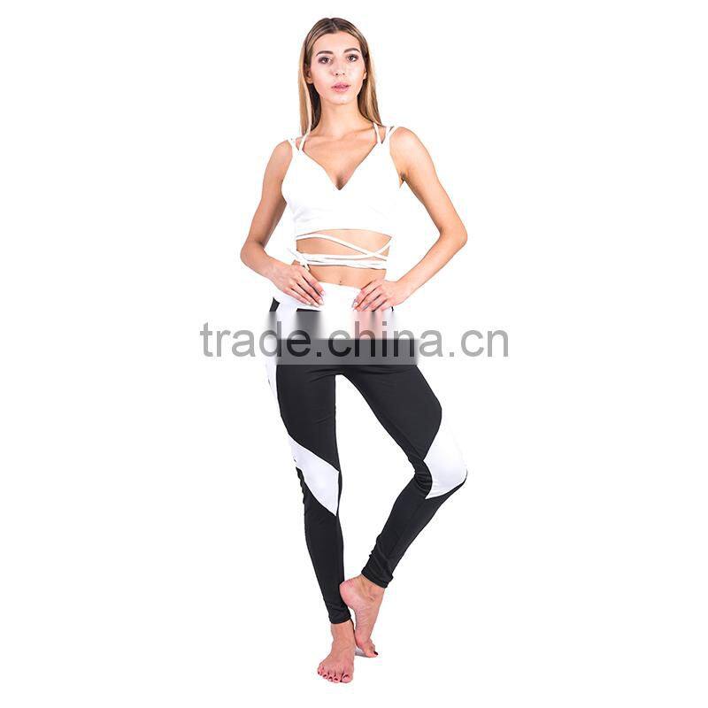 High Quality Women Yoga Pants Slim Running Fitness Leggings Good Elastic Sports Pants