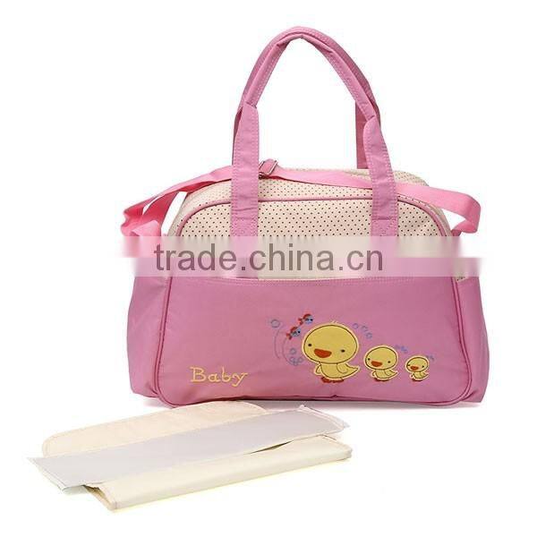 cartoon chicken pattern hanging stroller mother baby diaper yummy mummy bag