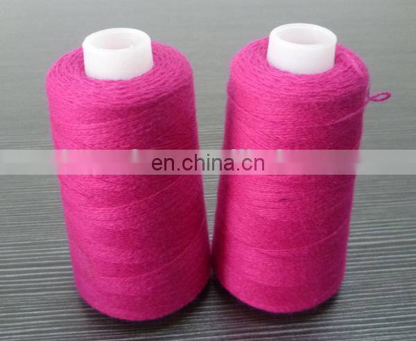 Good quality wool rainbow yarn anti-pilling knitting 100% wool yarn for textile fabric