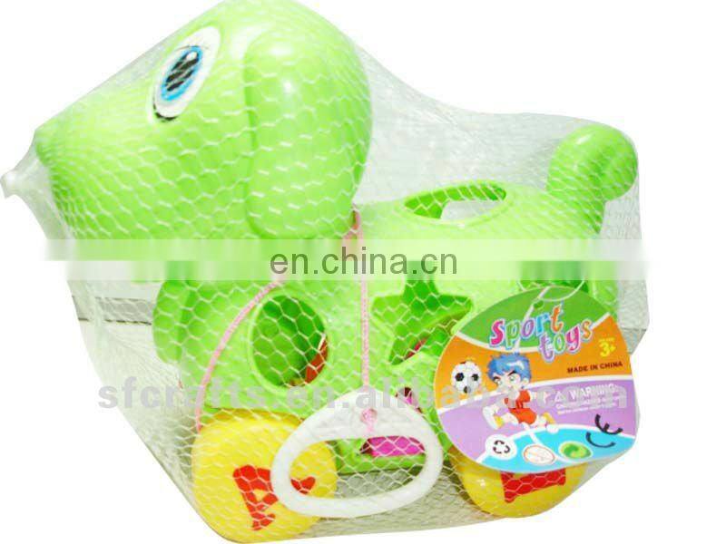 Fashion cartoon plastic pull line toy