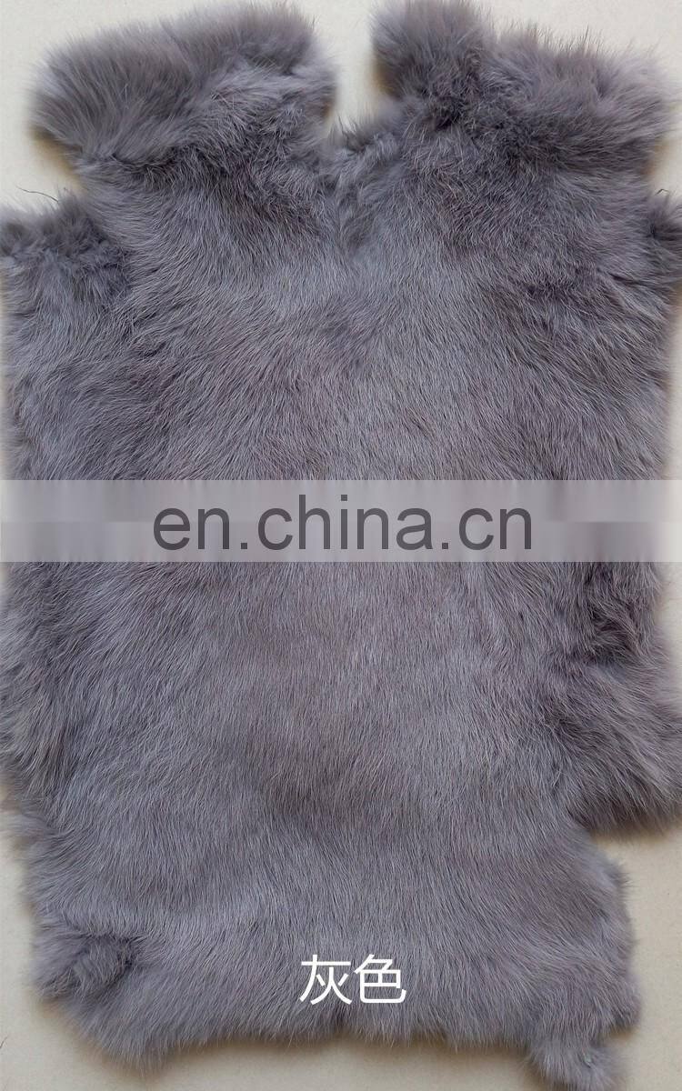 China Factory Price Real Rabbit Fur Skin Rabbit Fur Pelt for clothing