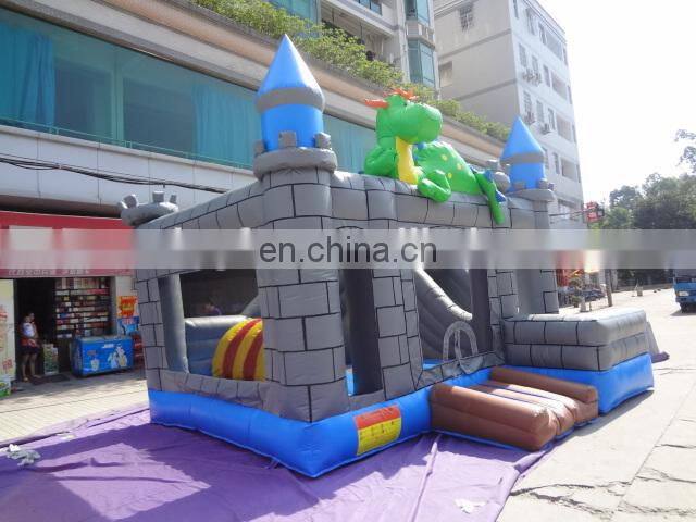 2015 inflatable dinosaur bouncy castle/inflatable toy castle
