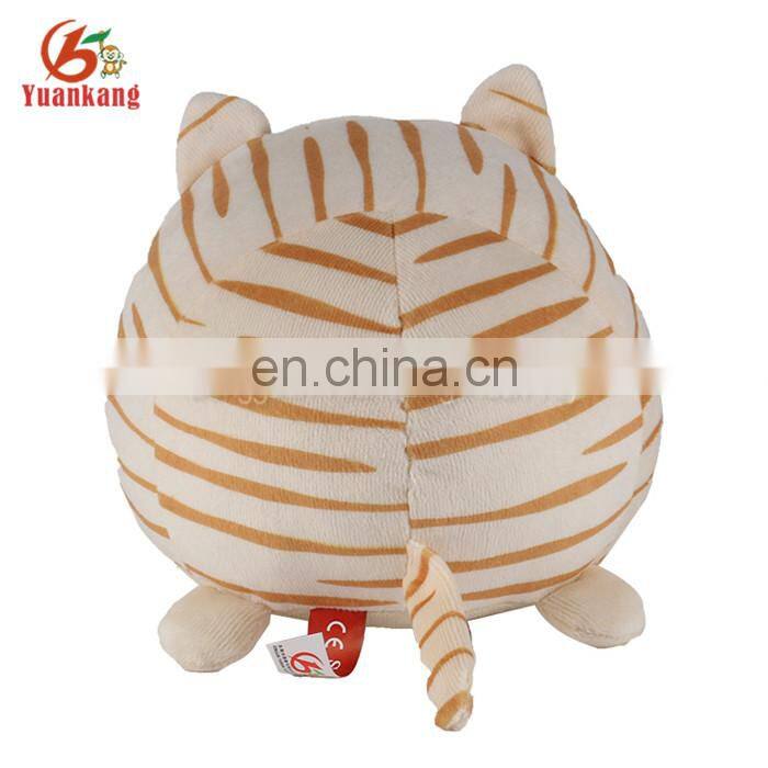 plush round shaped leopard cute stuffed animals cat toy