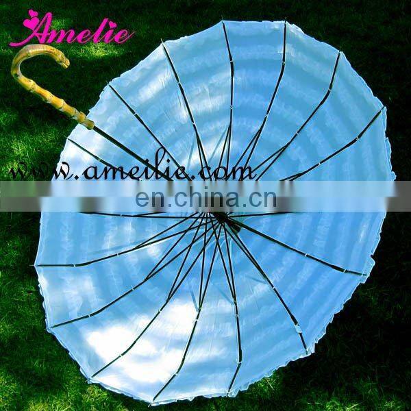 A0402 Stripe pagoda wedding umbrella