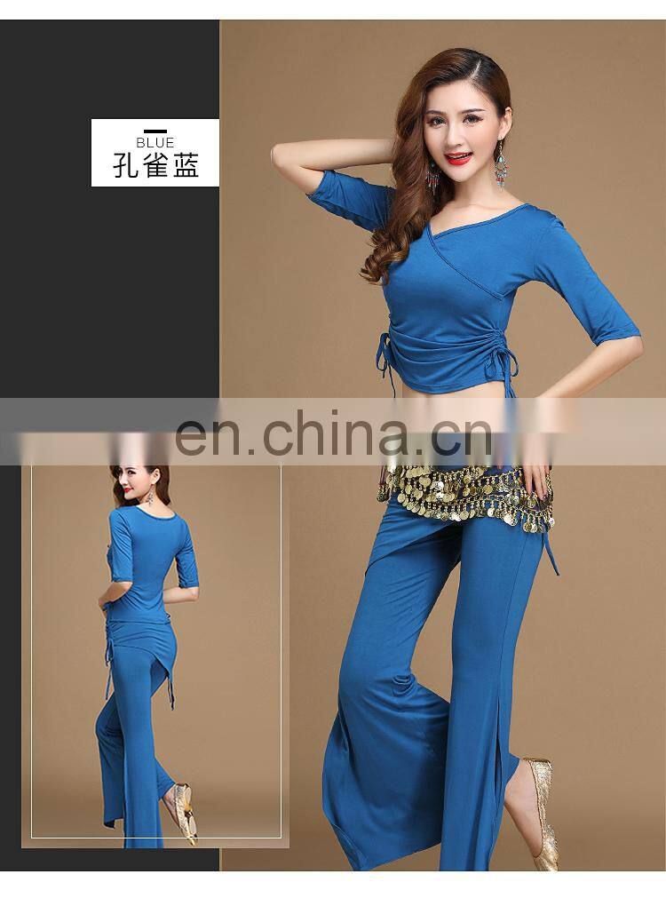 T-5181 Indian modal fabric lady belly dance costumes