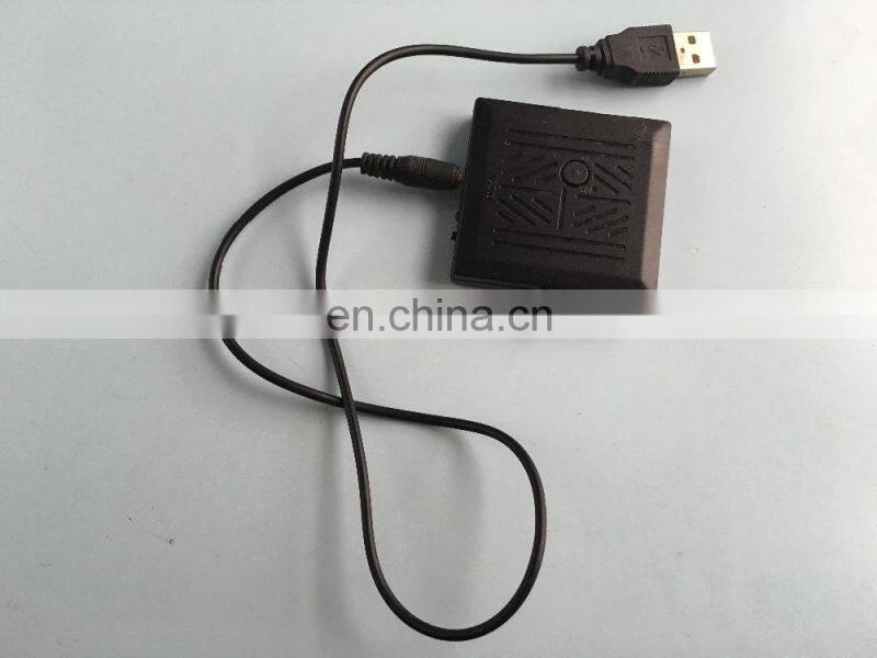 t-shirt EL panel with wireless lithium USB rechargeable inverter sound active