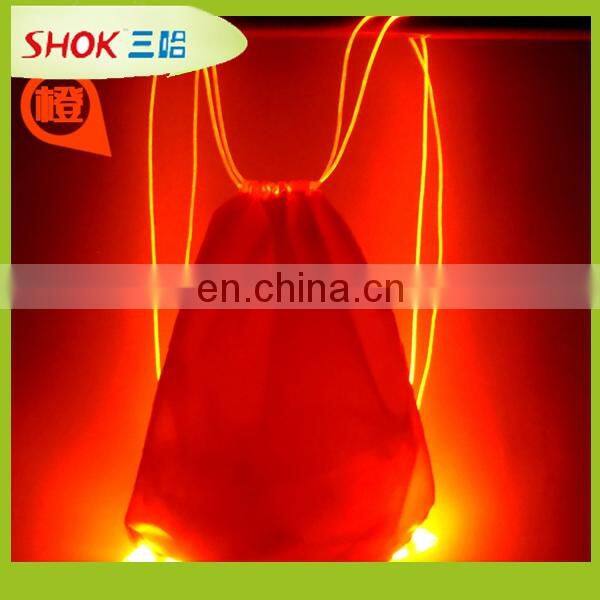 Identify LED light backpack for riding bikes in the dark