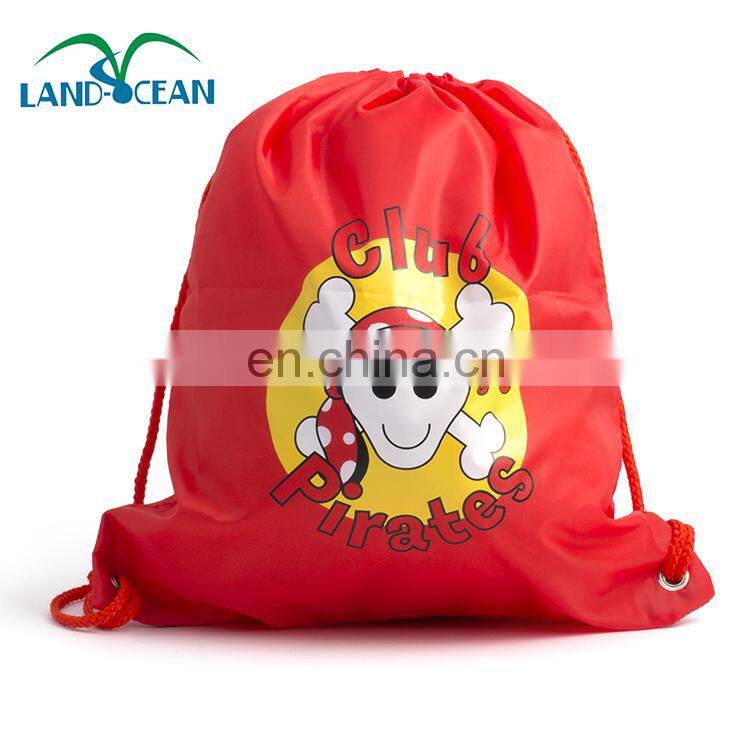 Hot Selling Recycled custom foldable 190T 210D waterproof shopping tote polyester folding bag