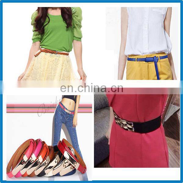 2017 hot sale elastic belt for correcting posture handmade canvas belts import replica designer