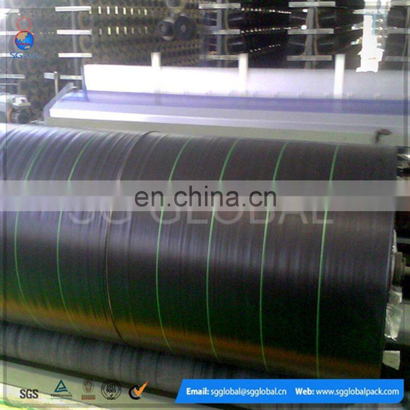 Agricultural black plastic ground cover