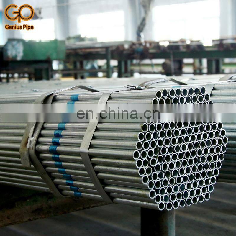Round diameter 30cm Section Shape and bare 3pe painted Surface Treatment green tube galvanized steel pipe