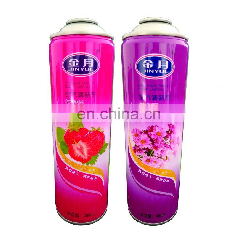 Empty Air Freshener Hermetic Sealed Spray Paint Cans Metal Aerosol Can Wholesale